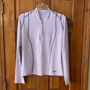 ASICS Women's Lavender Long Sleeve Tee